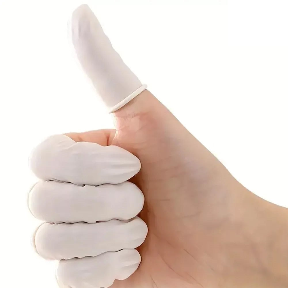Gumiujj latex púdermentes 100 db/doboz fehér kép