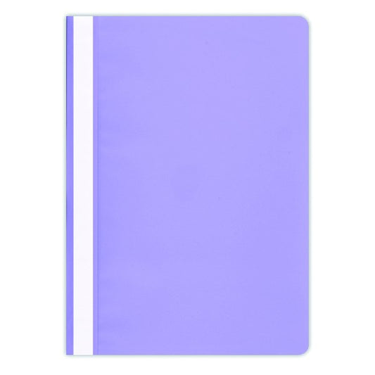 Gyorsfűző DONAU A/4 műanyag lila 10 darabos