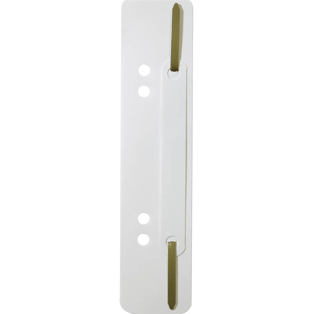 Gyorsfűző szerkezet, lefűzőlapocska, PP Durable 25 db/csomag, fehér kép