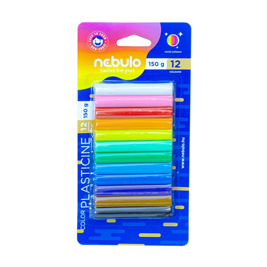 Gyumrakészlet 150g. Nebulo 12 klf. szín kép