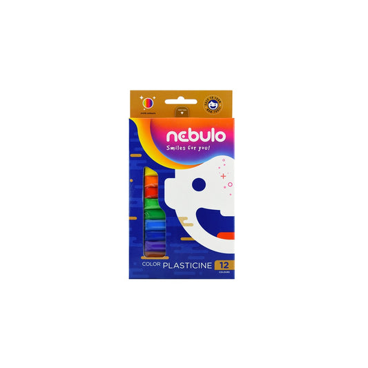 Gyurmakészlet, 200g. Nebulo 12 klf. szín kép