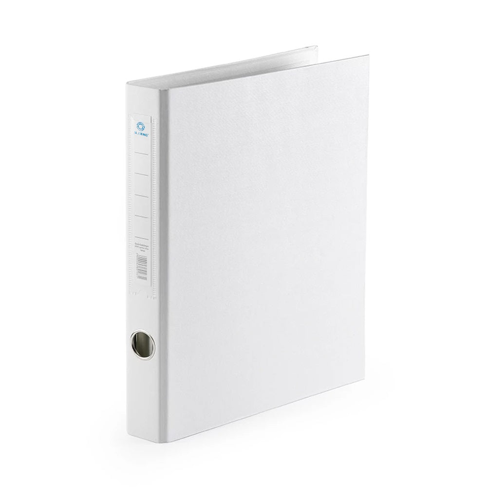 Gyűrűskönyv A4, 4,5cm, 2 gyűrűs PP/PP Bluering® Prémium fehér kép