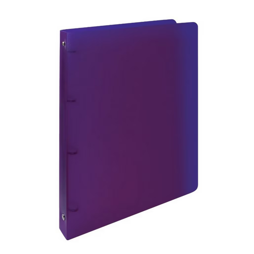 Gyűrűskönyv A4, 4 gyűrűs 2cm gerinc PP, Karton P+P Opaline lila kép