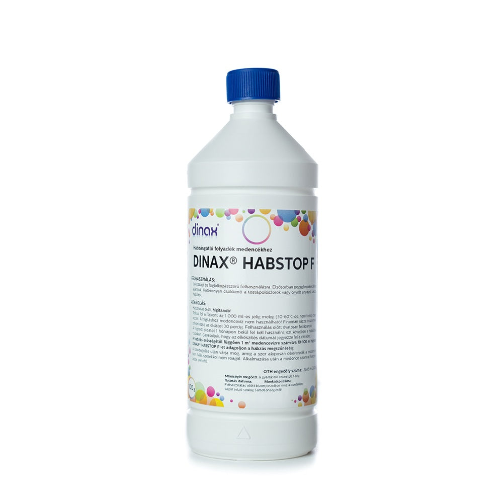 Habzásgátló folyadék 1 liter HABSTOP Dinax kép