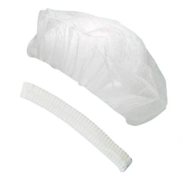 Hajháló harmonikás fehér 100 darabos