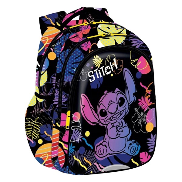 Hátizsák COOLPACK Lilo és Stitch Jerry 28x38x19 cm fekete mintás
