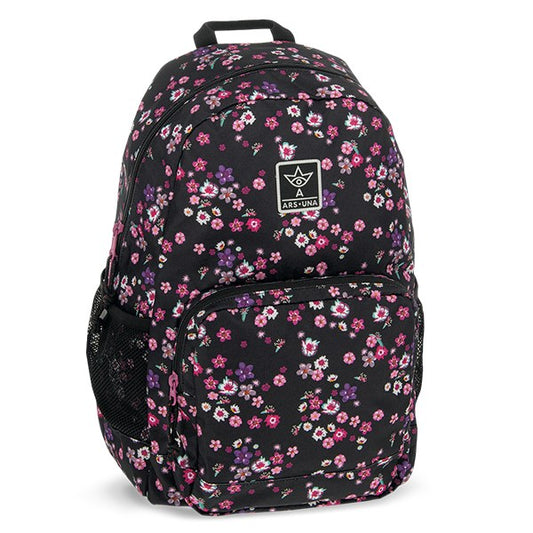 Hátizsák iskolai ARS UNA AU-14 Pearl Blossom Black