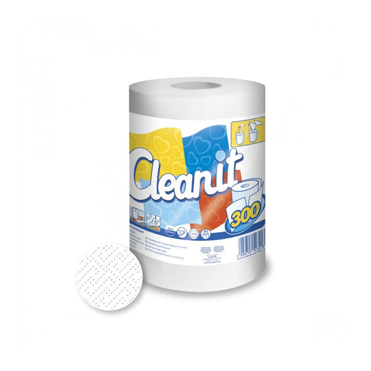 Háztartási papírtörlő kéztörlő 2 rétegű 300 lapos egyesével csomagolt Cleanit 300 Lucart_8523471 kép