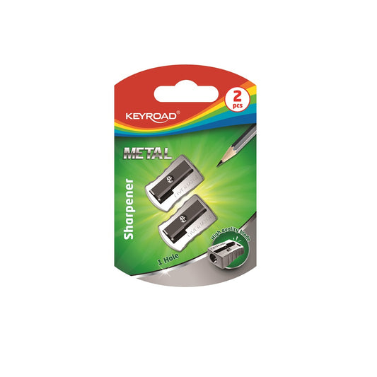 Hegyező 1 lyukú fém 2 db/bliszter Keyroad Metal kép