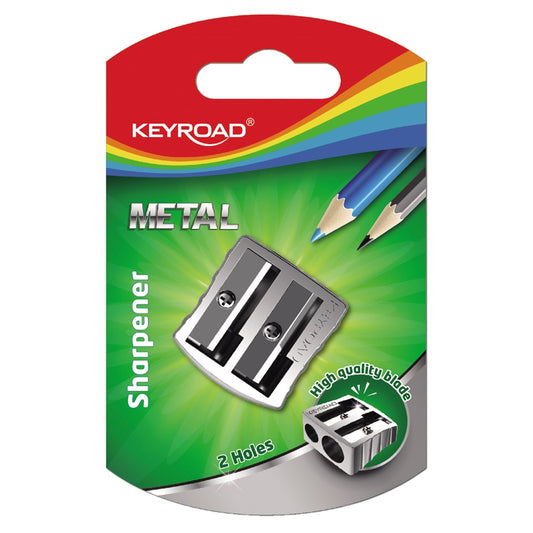 Hegyező 2 lyukú fém Keyroad Metal kép