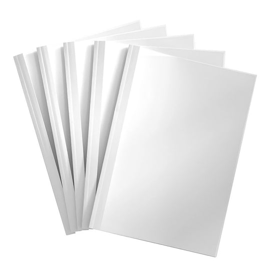 Hőkötő borító, A4, 3mm, 11-32lapig 100 db/doboz, Bluering® fehér kép
