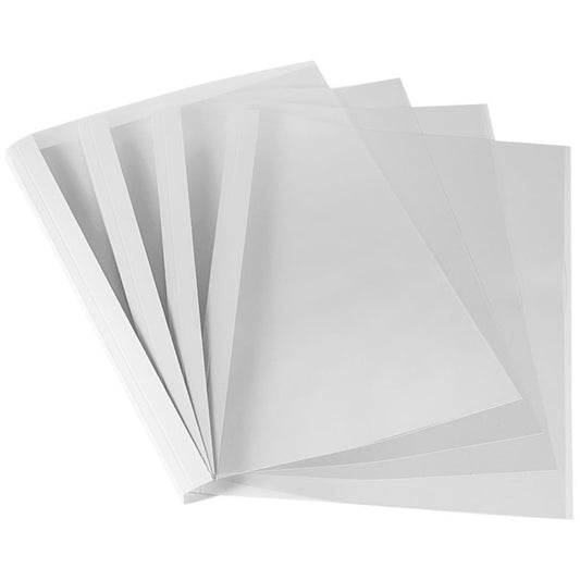 Hőkötő borító, A4, 10mm, 81-100lap, Fellowes® Standard, 100 db/csomag, fehér kép