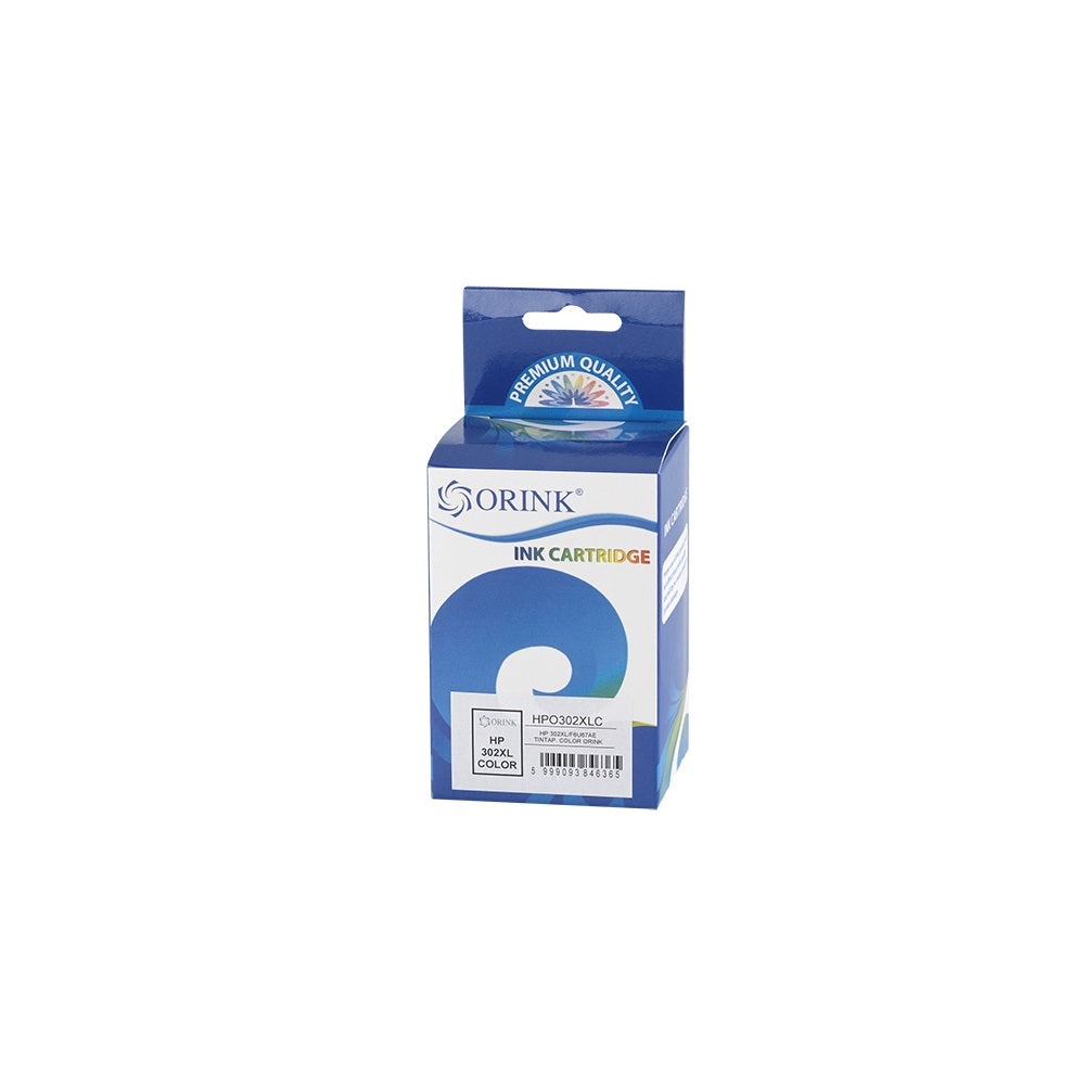 Utángyártott Hp 302XL/F6U67AE tintapatron color ORINK kép