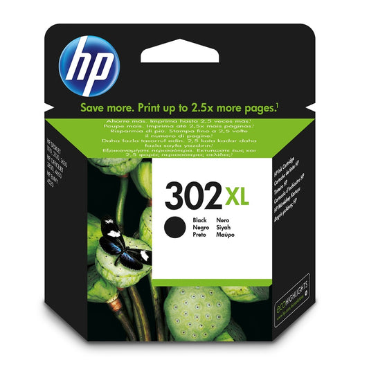 Hp 302XL/F6U68AE tintapatron black ORIGINAL kép