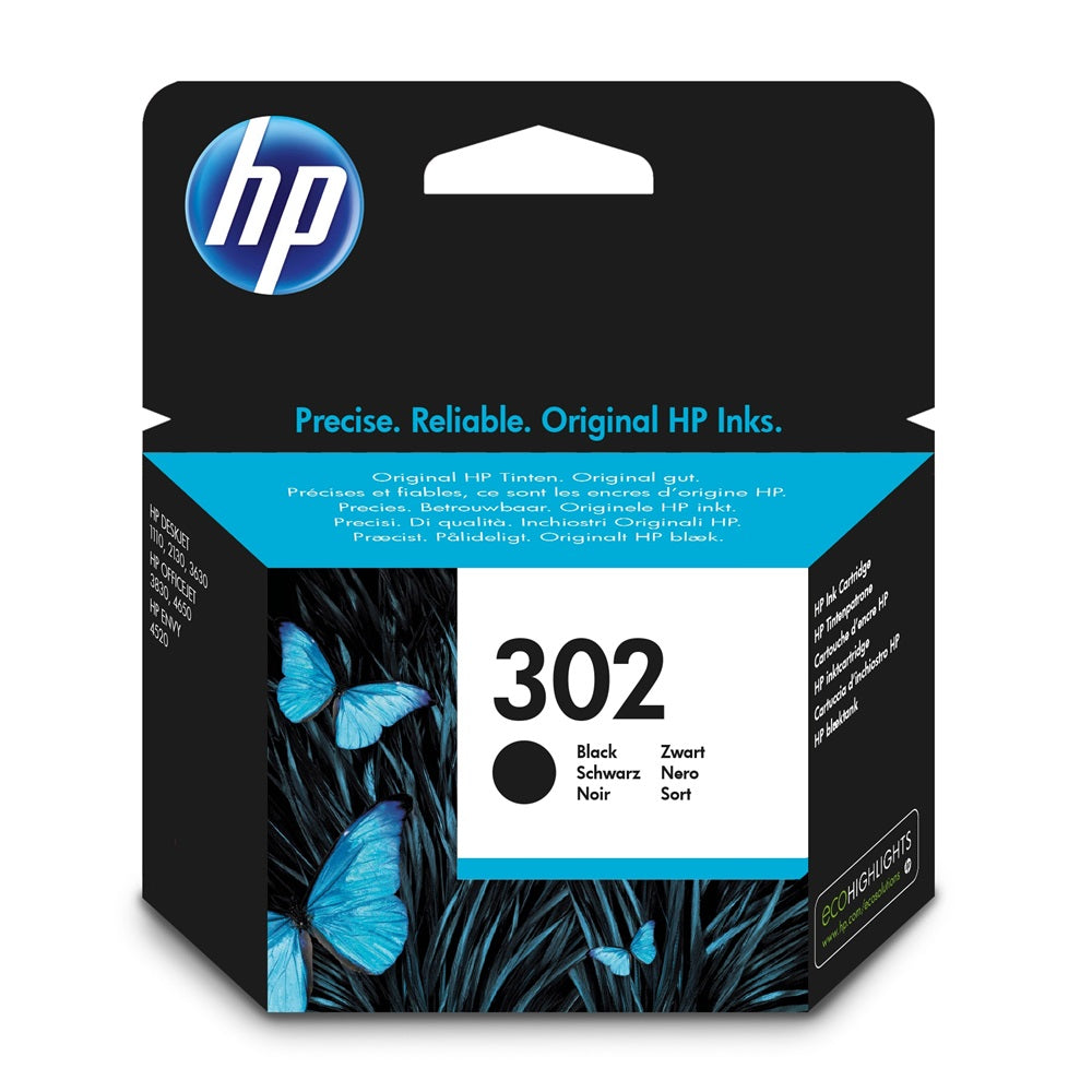 Hp 302/F6U66AE tintapatron black ORIGINAL kép