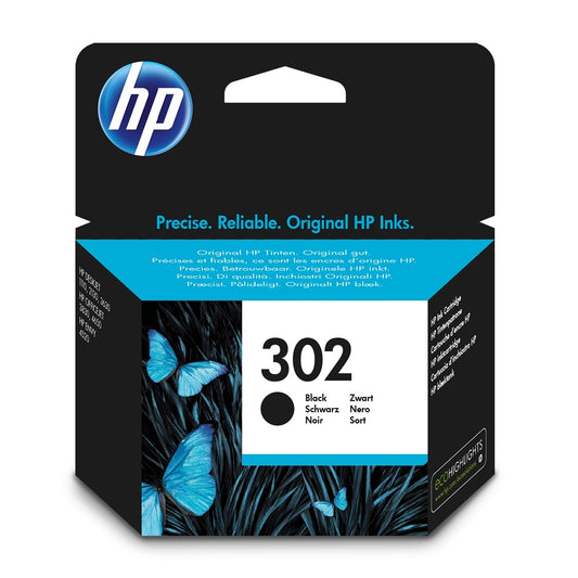 Hp 302/F6U66AE tintapatron black ORIGINAL kép
