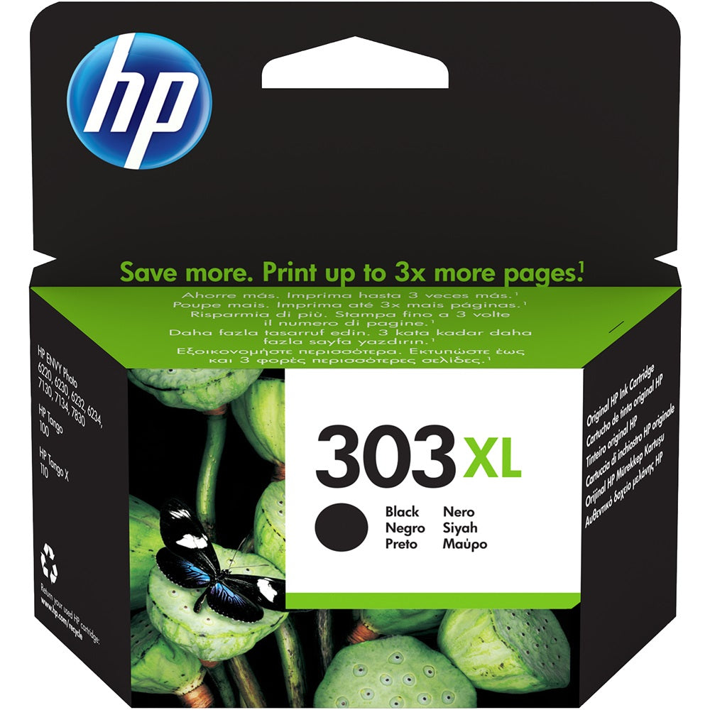 Hp 303XL/T6N04AE tintapatron black ORIGINAL kép