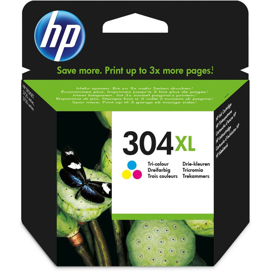 Hp 304XL/N9K07AE tintapatron color ORIGINAL kép