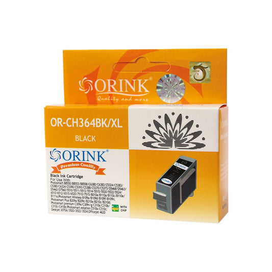 Utángyártott Hp 364XL/CN684EE tintapatron black ORINK kép