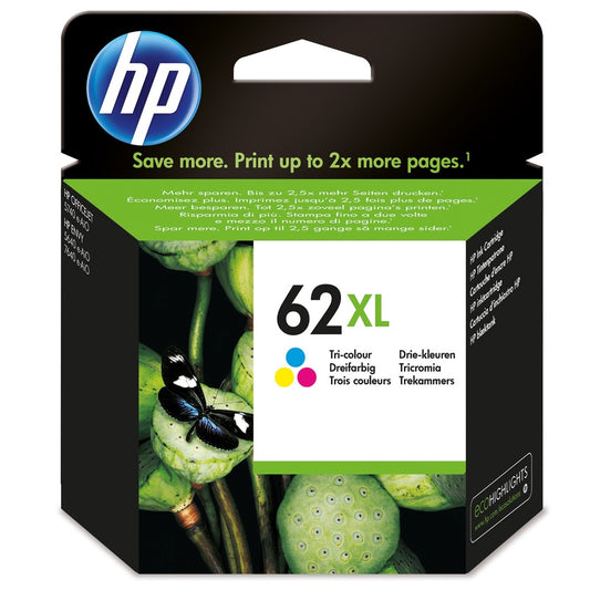 Hp 62XL/C2P07AE tintapatron color ORIGINAL kép