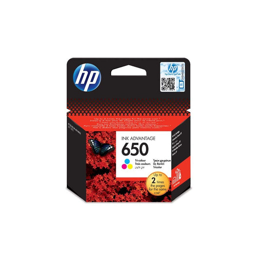 Hp 650/CZ102AE tintapatron color ORIGINAL kép