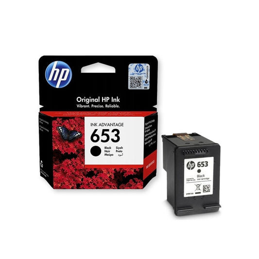 Hp 653/3YM75AE tintapatron black ORIGINAL kép