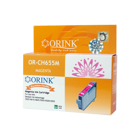 Utángyártott Hp 655/CZ111AE tintapatron magenta ORINK kép