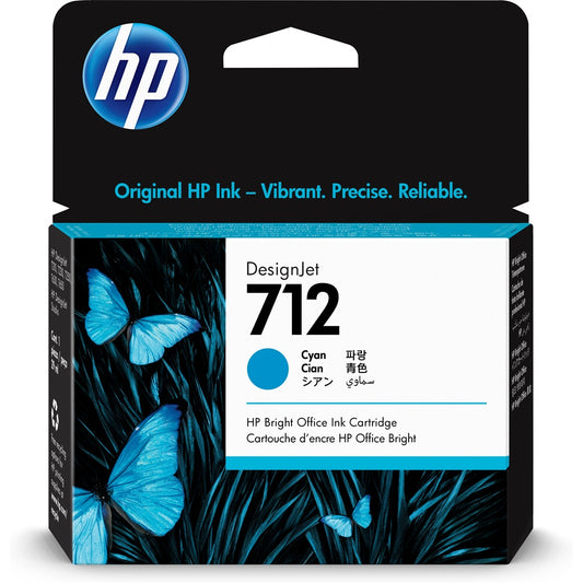 Hp 712/3ED67A tintapatron cyan ORIGINAL kép