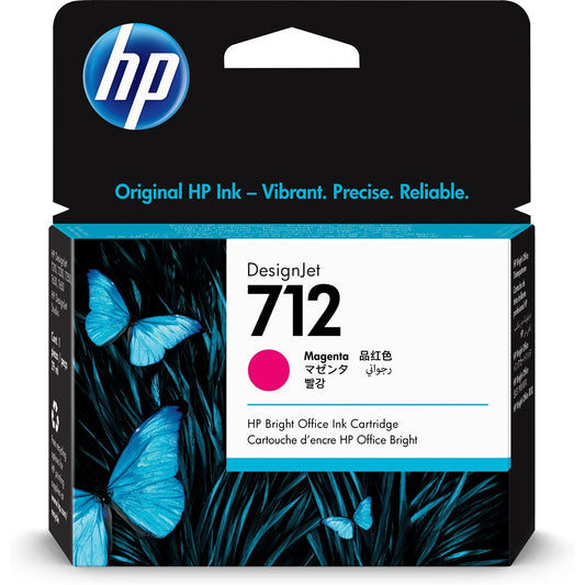 Hp 712/3ED68A tintapatron magenta ORIGINAL kép