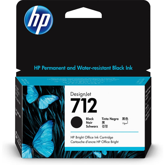 Hp 712/3ED70A tintapatron black ORIGINAL kép