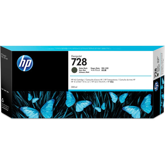 Hp 728/F9J68A tintapatron matt black ORIGINAL kép