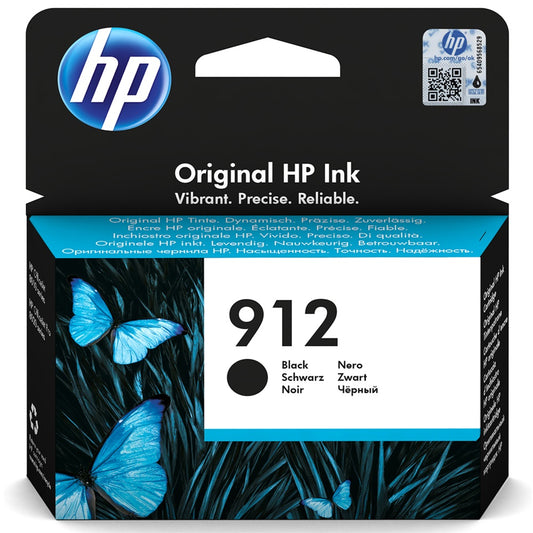 Hp 912/3YL80AE tintapatron black ORIGINAL kép