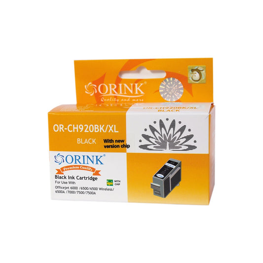 Utángyártott Hp 920XL/CD975A tintapatron black ORINK kép