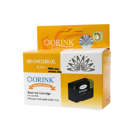 Utángyártott Hp 932XL/CN053AE tintapatron black ORINK kép