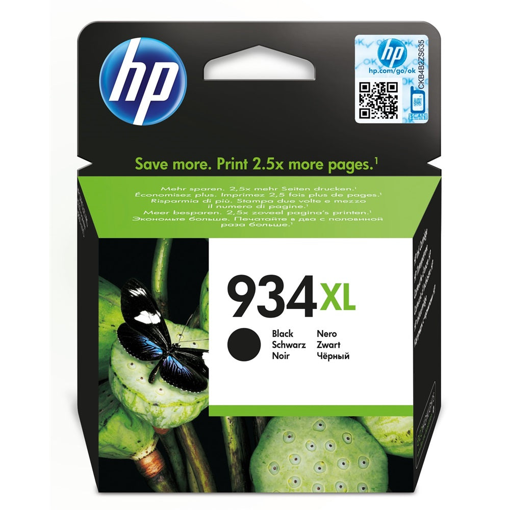 Hp 934XL/C2P23AE tintapatron black ORIGINAL kép