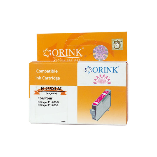 Utángyártott Hp 935XL/C2P25AE tintapatron magenta ORINK kép