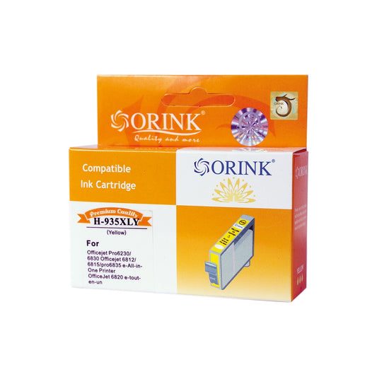 Utángyártott Hp 935XL/C2P26AE tintapatron yellow ORINK kép