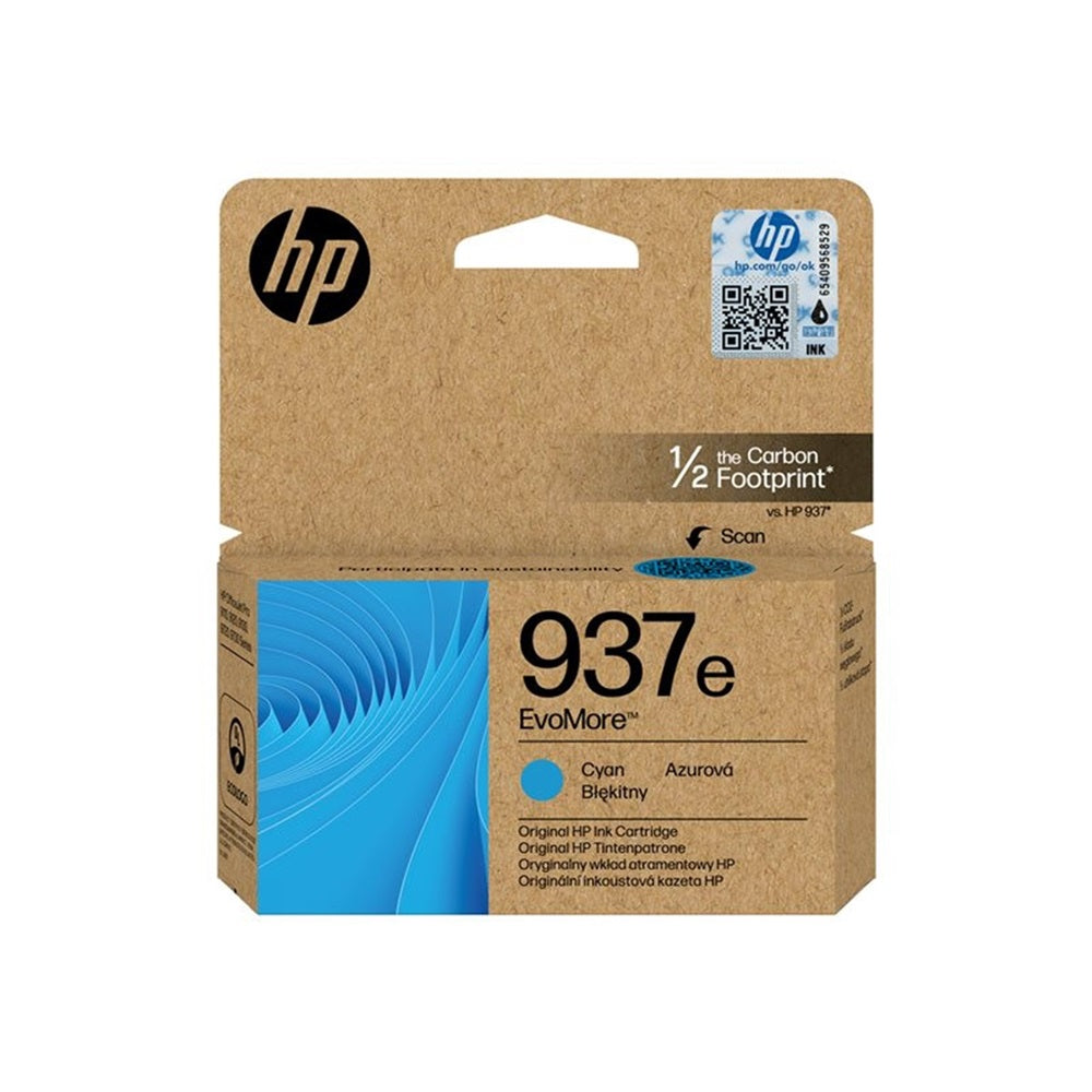 Hp 937e/4S6W6NE tintapatron cyan ORIGINAL kép