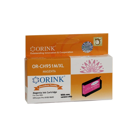 Utángyártott Hp 951XL/CN047AE tintapatron magenta ORINK kép