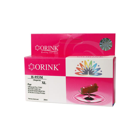 Utángyártott Hp 953XL/F6U17AE tintapatron magenta ORINK kép