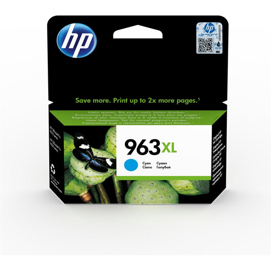 Hp 963XL/3JA27AE tintapatron cyan ORIGINAL kép
