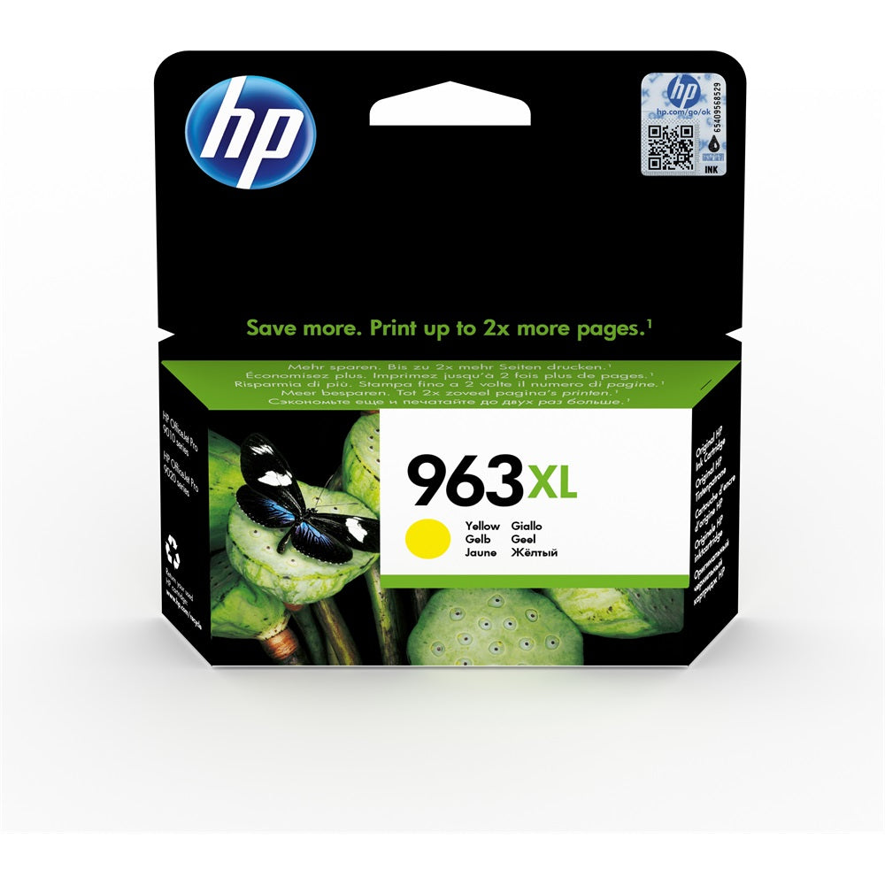 Hp 963XL/3JA29AE tintapatron yellow ORIGINAL kép