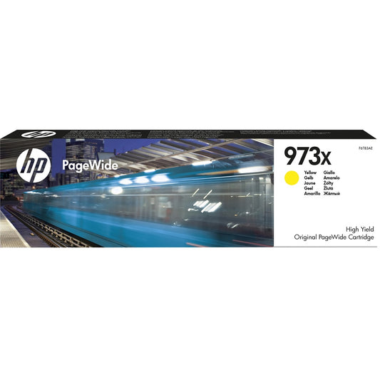 Hp 973X/F6T83AE tintapatron yellow ORIGINAL kép