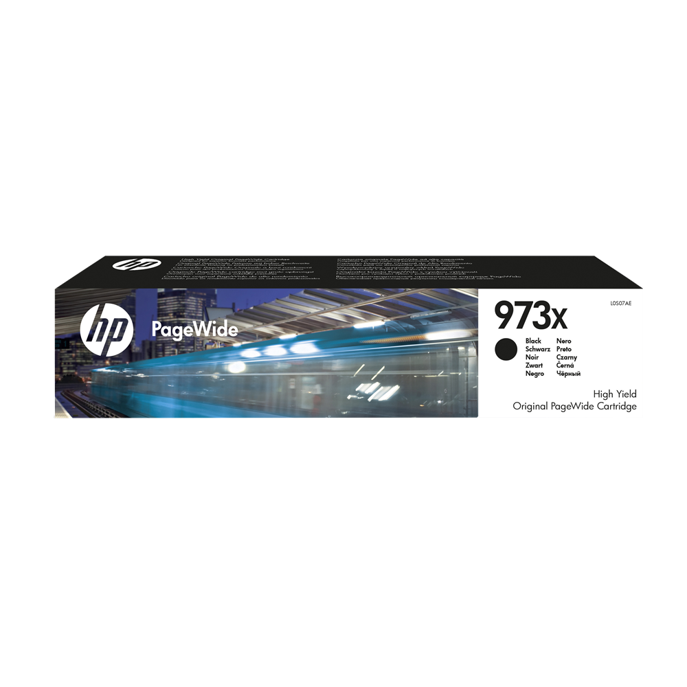 Hp 973X/L0S07AE tintapatron black ORIGINAL kép
