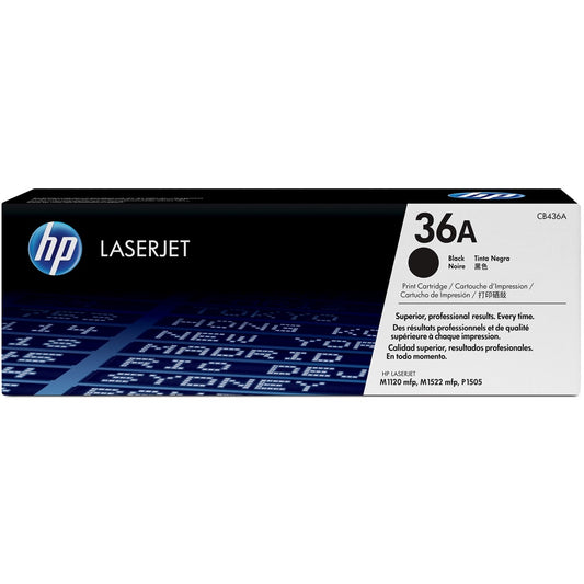 Hp CB436A toner ORIGINAL (36A) kép
