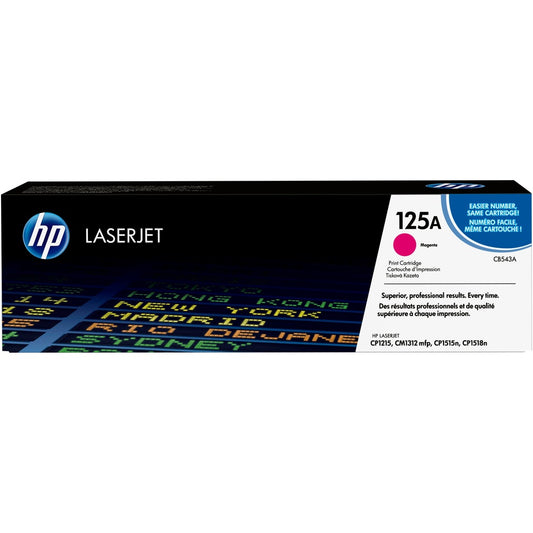 Hp CB543A toner magenta ORIGINAL (125A) kép