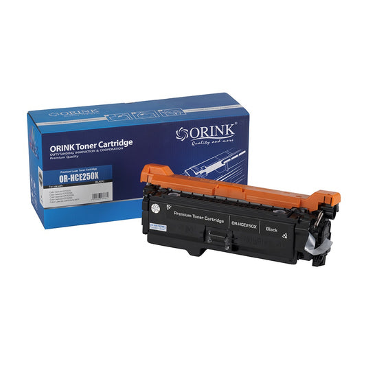 Utángyártott Hp CE250X/CE400X toner black ORINK kép