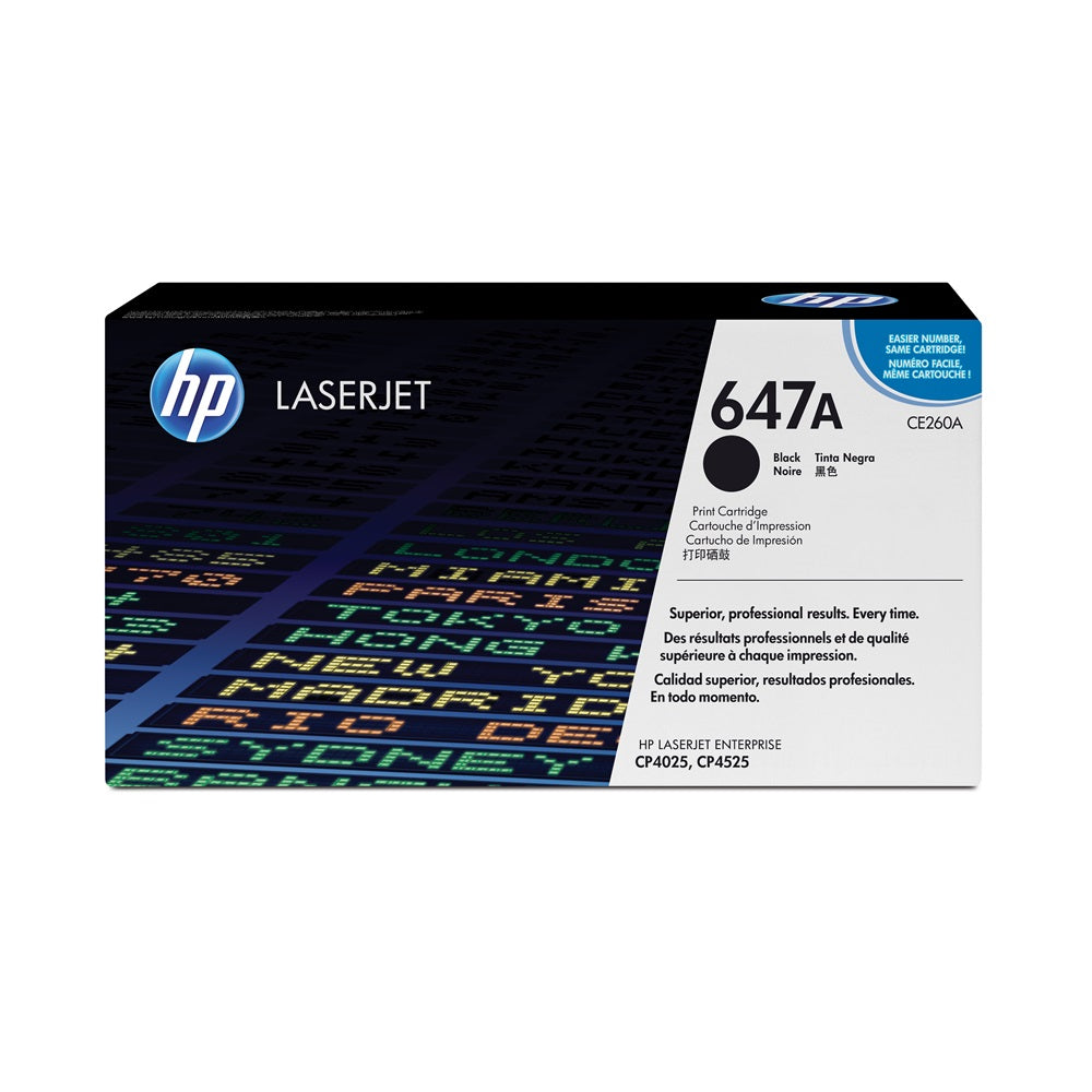 Hp CE260A toner black ORIGINAL (647A) kép