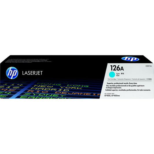 Hp CE311A toner cyan ORIGINAL (126A) kép