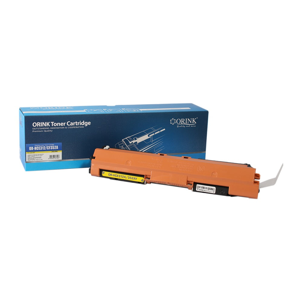 Utángyártott Hp CE312A/CF352A toner yellow ORINK kép
